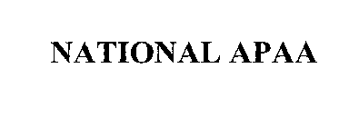 NATIONAL APAA