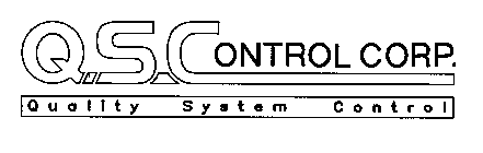 Q.S.CONTROL CORP. QUALITY SYSTEM CONTROL