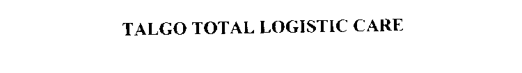 TALGO TOTAL LOGISTIC CARE
