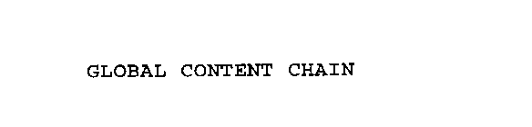 GLOBAL CONTENT CHAIN
