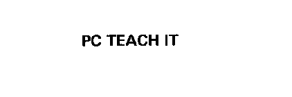 PC TEACH IT