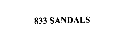 833 SANDALS