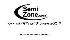 SEMI ZONE.COM COMMUNITY CONTENT COMMERCE (C3)