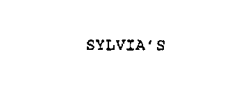 SYLVIA'S