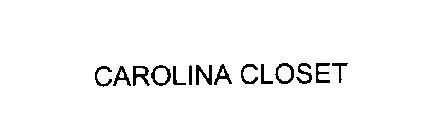 CAROLINA CLOSET