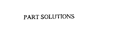PART SOLUTIONS