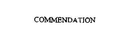 COMMENDATION