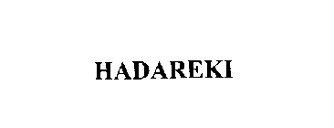 HADAREKI