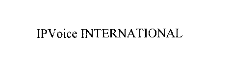 IPVOICE INTERNATIONAL