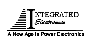 INTEGRATED ELECTRONICS A NEW AGE IN POWER ELECTRONICS
