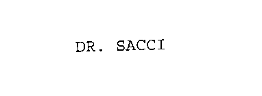 DR. SACCI