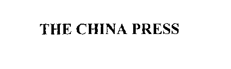 THE CHINA PRESS