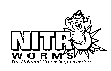 NITRO WORMS THE ORIGINAL GREEN NIGHTCRAWLER!