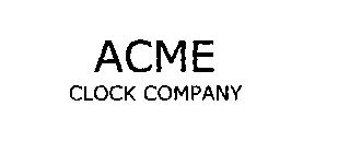 ACME CLOCK COMPANY