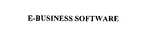 E-BUSINESS SOFTWARE