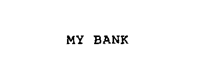 MY BANK