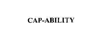 CAP-ABILITY