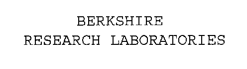 BERKSHIRE RESEARCH LABORATORIES