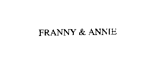 FRANNY & ANNIE