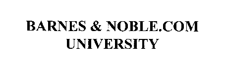 BARNES & NOBLE.COM UNIVERSITY