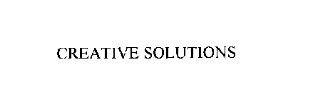 CREATIVE SOLUTIONS