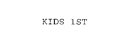 KIDS 1ST