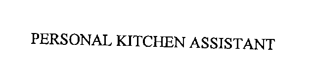 PERSONAL KITCHEN ASSISTANT