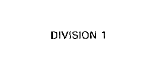 DIVISION 1