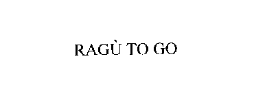 RAGU' TO GO