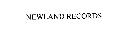 NEWLAND RECORDS