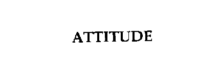 ATTITUDE