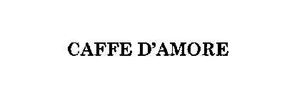 CAFFE D'AMORE