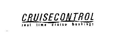 CRUISECONTROL REAL TIME CRUISE BOOKINGS