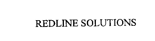 REDLINE SOLUTIONS