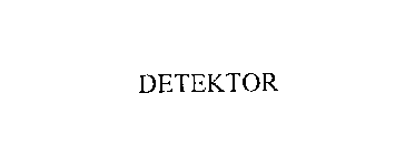 DETEKTOR