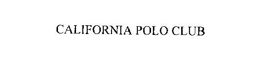 CALIFORNIA POLO CLUB