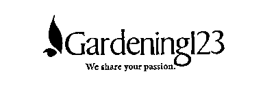 GARDENING123 WE SHARE YOUR PASSION.