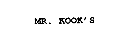 MR. KOOK'S