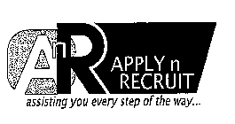 A N R APPLY N RECRUIT ASSISTING YOU EVERY STEP OF THE WAY...