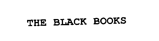 THE BLACK BOOKS