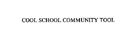 COOL SCHOOL COMMUNITY TOOL