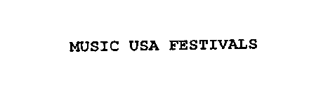 MUSIC USA FESTIVALS