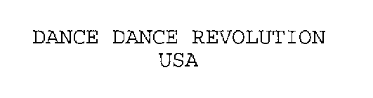 DANCE DANCE REVOLUTION USA