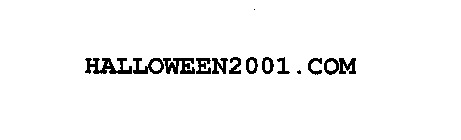 HALLOWEEN2001.COM