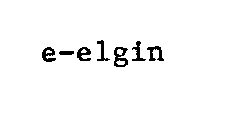 E-ELGIN