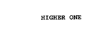 HIGHER ONE