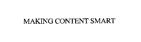 MAKING CONTENT SMART