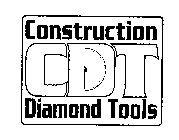 CDT CONSTRUCTION DIAMOND TOOLS