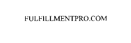 FULFILLMENTPRO.COM