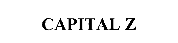 CAPITAL Z